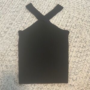 House of Harlow ribbed sweater tank.